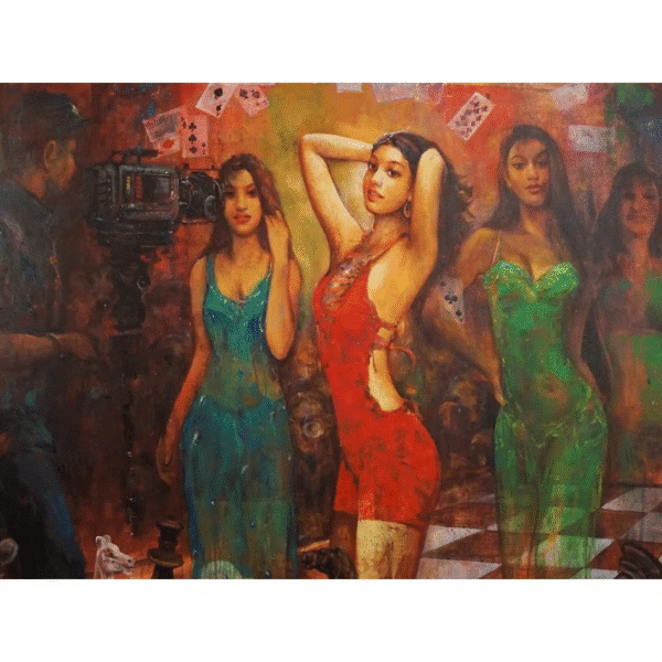 The Final Destination Painting | Acrylic On Canvas | Wall Décor